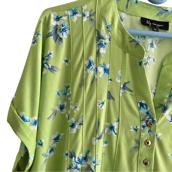 Lily Morgan | Floral Blouse - Picture 7 of 13